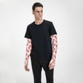thumbnail image 3 of Xecao's Floral Strawberr print Arm Sleeves offer cooling UV protection and sports compression for both men and women., 3 of 5