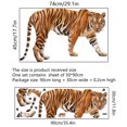 thumbnail image 4 of Conjunto de pegatinas de pared TUNC diseño de tigre para Decoración de sala de estar dormitorio oficina cocina baño Sencillez, 4 of 4