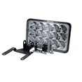 thumbnail image 2 of Set 2 Faros  Bloosom Unidad Cuadrada Rectangular 15 Leds 4x6 Alta/baja F1 Negro, 2 of 4