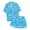 Sky Blue, variant on Luvoko Child Casual Bow Tie Printed Pajamas For Girls Long Sleeve T Shirt Kids Outfits 14 16 Girls Clothes Girls Little Girl Winter Outfit Set 3 Month Girls Outfit 4 Piece Set 3 Month Baby Shoes