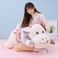 thumbnail image 2 of Nueva vaca gigante de peluche de juguete, vaca suave de juguete, Animal de dibujos animados, almohada de peluche de vaca, cojín para niños y niñas, regalo de cumpleaños para niños, 2 of 5