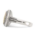 thumbnail image 3 of Sterling Silver w/14k Peridot Ring Size 6, 3 of 3