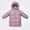 Purple, variant on Afuyipoi Girls Hooded Puffer Coat Thick Warm Winter Mid Length Jacket Size 2-9 Purple Size 4T