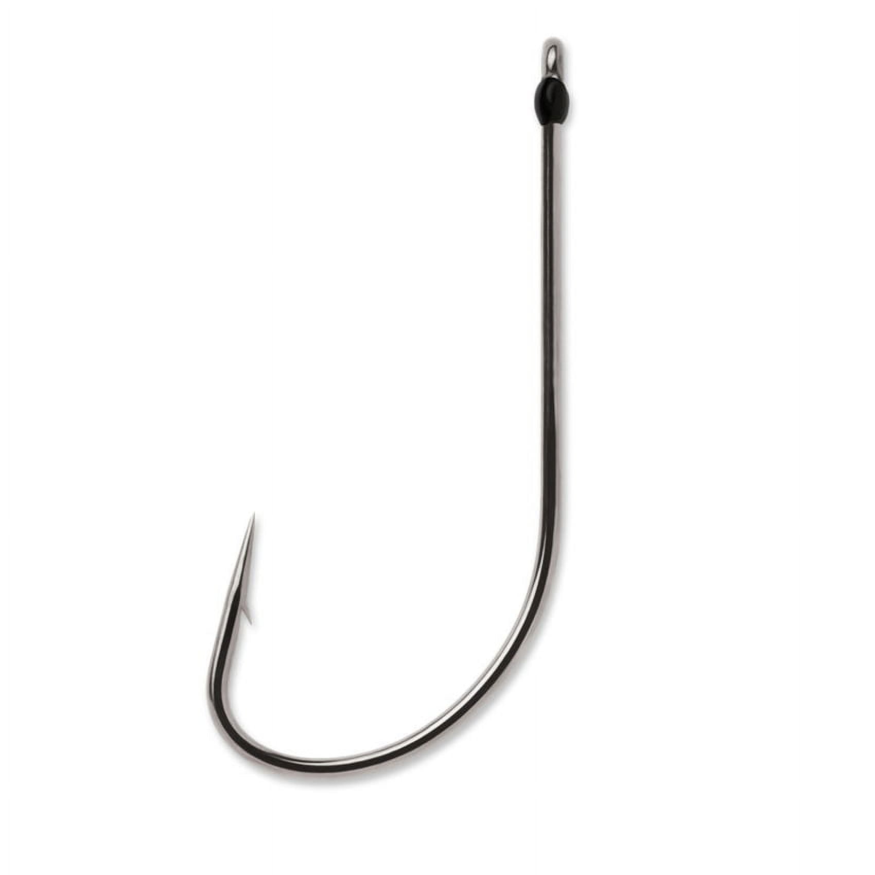 VMC Weedless Neko Rig Fishing Hook #1 with Fluorocarbon Twin Guard
