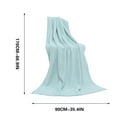 thumbnail image 2 of JingChun 66*35 inch Cooling Blanket, Household Cotton Towel Quilt, Cooling Towels, Summer Blanket, Lightweight Summer Blanket, 2 of 4