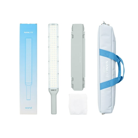 Nanlite Wand Full-Color RGBW LED Light Stick, Mint Blue
