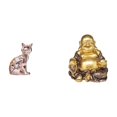 thumbnail image 1 of Figura de escritorio,Estatua de gato en estante,escritorio,oficina,decoración del hogar,Estatua de Buda,Estatuas de Buda Bodhisattva para la meditación,Figuras de esculturas budistas para, 1 of 8