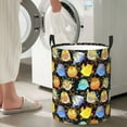 thumbnail image 6 of KLL Cartoon Bird Owl Waterproof Foldable Laundry Hamper Bucket with Handles for Storage Bin,Kids Room,Home Organizer (Small ), 6 of 7