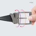 thumbnail image 6 of Vlokii Mens Reversible Leather Belt Dress Casual Belts for Men One Belt Reverse For 2 Sides, 6 of 6