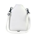 thumbnail image 3 of Kuntesetty Paddle Bag Detachable Adjustable Shoulder Strap Pickleball Bag for Adults Zipper White, 3 of 9
