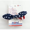 Scunci Patriotic American Flag July 4th Independence Day Red White Blue Scrunchies Ponytailer