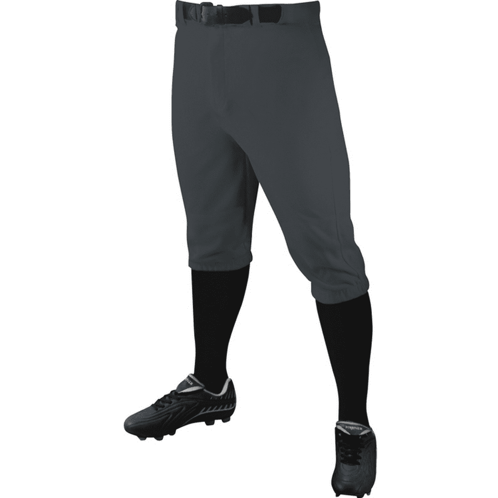 Champro Youth Triple Crown Knickers Baseball Pants Graphite XLarge