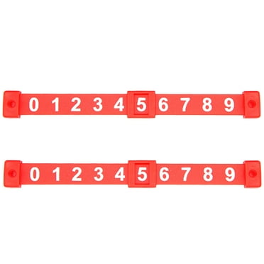 2Pcs Football Air Hockey Scoring Unit Counter, Table Football Counter, Interactive Game Table Football Score Indicator