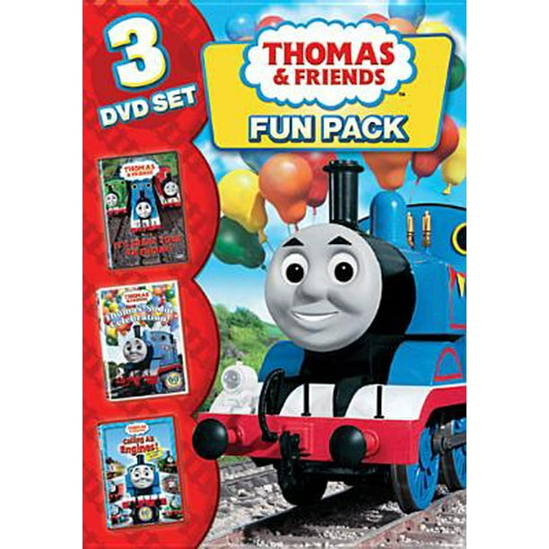 Thomas & Friends Fun Pack 3 DVD Set It's Great To Be An Engine