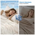 thumbnail image 2 of Dandelion Retro Leaves Cooling Blanket,Lightweight Breathable Summer Throw Blanket with Double Sided Cold Effect,Farmhouse Botanical Watercolor Picnic Blankets Bed Sheet for Hot Sleepers 40"x60", 2 of 8