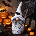 thumbnail image 5 of Yeciiwht Halloween Decorations - Cute Faceless Gnomes Doll Pumpkin Dwarf Figurines Ornaments, Soft Stuffed Plush Toy Helloween Gifts Desktop Decor, 5 of 6