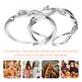 thumbnail image 3 of unbranded 2Ud Anillos Para Único Rosa Ajustables En, 3 of 6