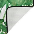 thumbnail image 4 of GZHJMY Tropical Leaves Non Slip Area Rug for Living Dinning Room Bedroom Kitchen, 1.7 ' x 2.6'(20 x 31 Inches / 50 x 80 cm), Tropical Palm Tree Nursery Rug Floor Carpet Yoga Mat, 4 of 6