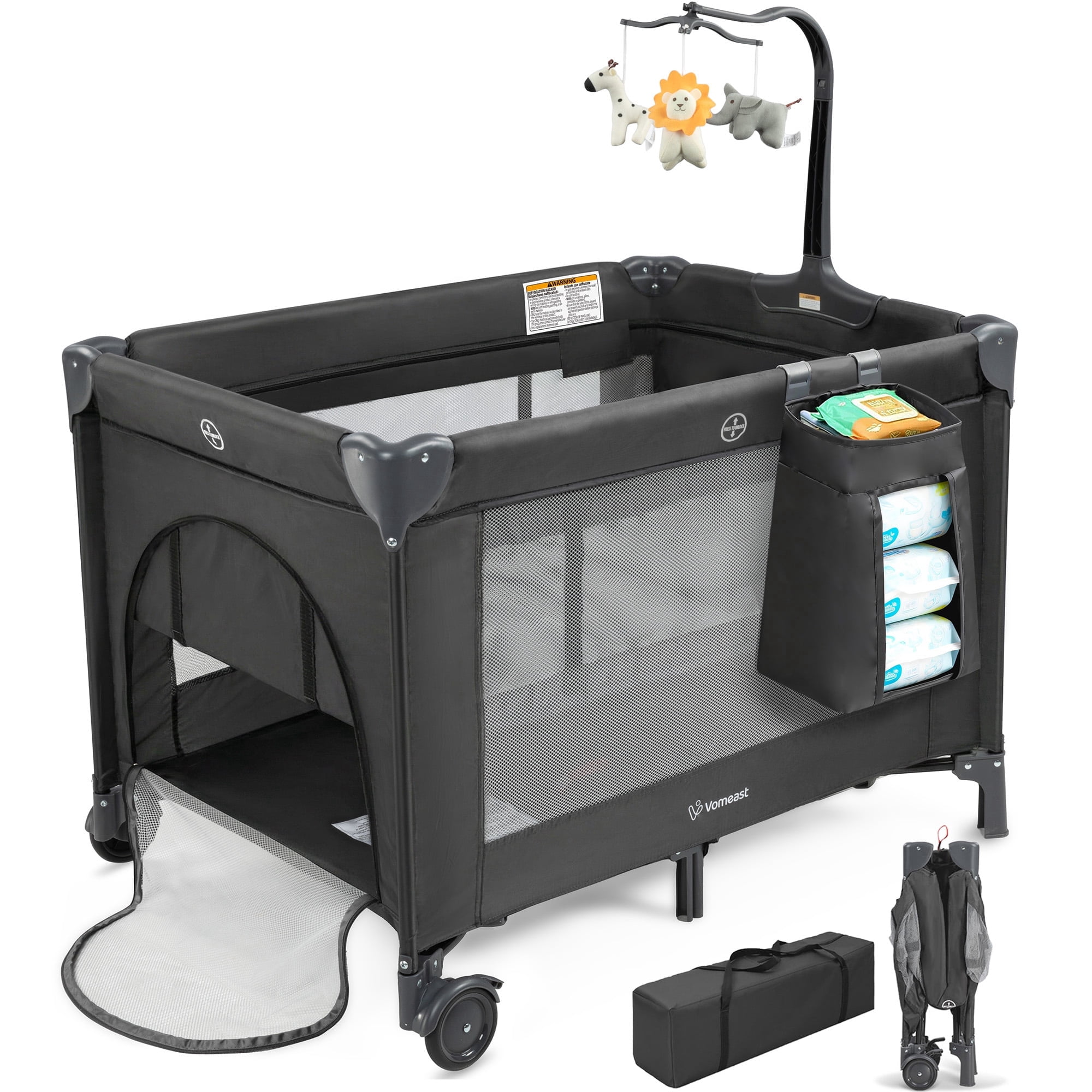 Graco Pack 'n Play Playard with Twins Bassinet - Walmart.com