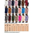 thumbnail image 2 of Fangasis Women Pullover Jumper Long Sleeve Sweater Dress Crew Neck Mini Dresses Ladies Comfy Casual Winter Pink L, 2 of 2