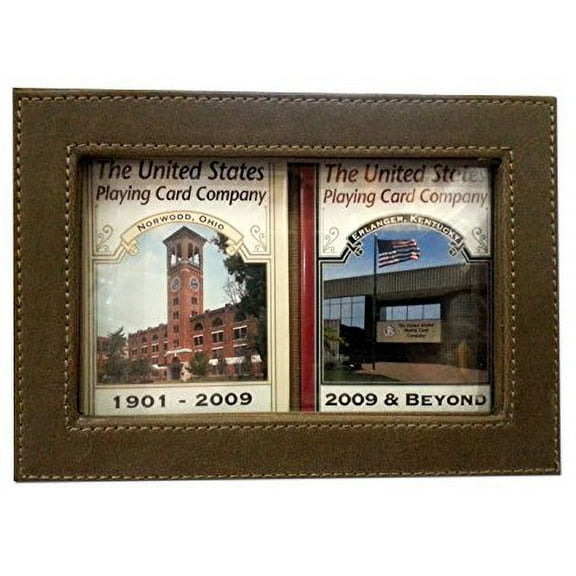 United States Playing Card Commemorative 2 Deck Set 1901-2009 & Beyond with Bicycle Pocket Calculator
