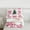 Pink, variant on Castle Fairy Gingerbread Man 2pcs Bedding Comforter Set for Teens,Festival Xmas Twin Comforter Sets,Christmas Tree Breathable Bedding Set,Microfiber Bedroom Decor
