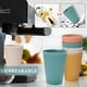 thumbnail image 4 of Taza de paja de trigo, juego de tazas multicolores reutilizables para café, té, agua y taza para hacer gárgaras, respetuosa con el medio ambiente, 4 of 5