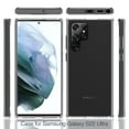thumbnail image 2 of Xpm Case for Samsung Galaxy S22 Ultra Hybrid Transparent Clear Acrylic Back Hard TPU Full Protective Bumper Extra Shock-Absorb Cover for Galaxy S22 Ultra, 2 of 7