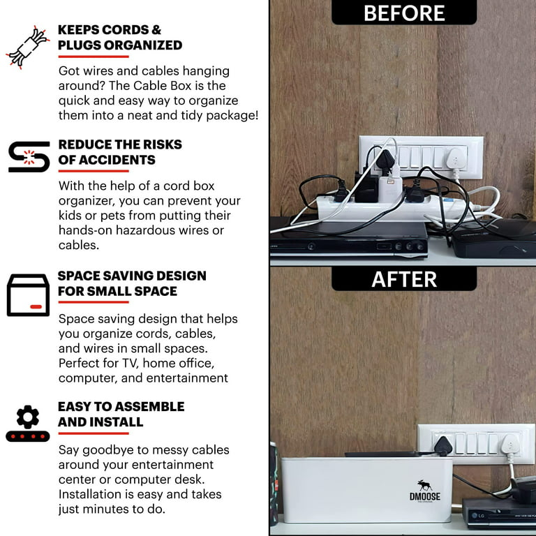 Desk Cable Management - Route Cables and Keep Them Hidden 