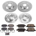 thumbnail image 3 of Power Stop Front and Rear Ceramic Brake Pad and Drilled & Slotted Rotor Kit K7567, 3 of 10