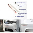 thumbnail image 6 of Walbest 2 Pack Car Front Rear Bumper Protector Corner Guard Anti-Collision Rubber Strips Scratch-Resistant Trim Cover for Cars SUV Pickup Trucks (White), 6 of 7