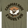 thumbnail image 3 of Instant Message - Camping Is Smore Fun - Toddler & Youth Short Sleeve Graphic T-Shirt, 3 of 6