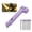 Purple, variant on Multifunctional Camping Hammer with 8 Pegs, Tent Stake Driver Puller and Bottle Opener with Storage Handle