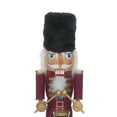 thumbnail image 2 of Holiday  Time PL Glad Tidings 15in Wood Red Nurcraker Home Decor, 2 of 5