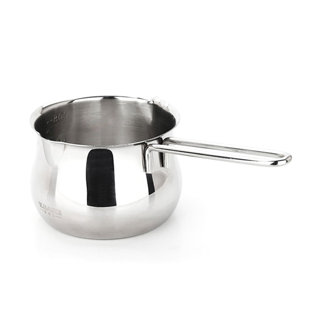 Stainless Steel Milk Pan Without Lid Butter Syrup Chocolate Sauce