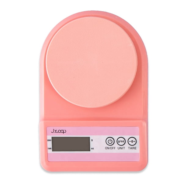 Yuarrent electrónica Medición precisa Utensilios de cocina Suministros de panadería Herramientas de medición convenientes Electrodomésticos Rosado