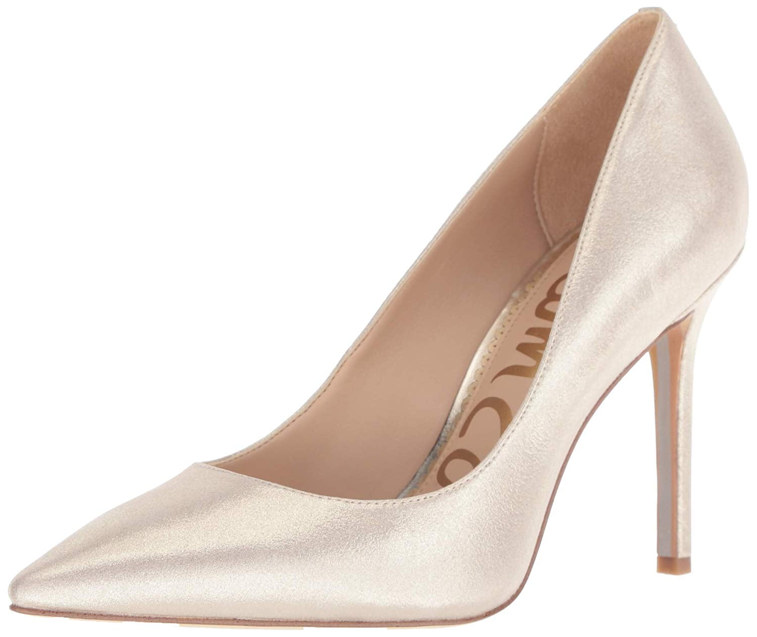 sam edelman metallic heels