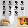 thumbnail image 4 of Humidity Controller Outlet 16A Direct Output Hygrometer Humidity Control Switch Humidity Sensor 20-95%RH US Plug, 4 of 6