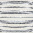thumbnail image 6 of Ox Bay Petra 20" x 20" Navy/White Striped Reversible Indoor/Outdoor Adult Decorative Throw Pillow Cover, 6 of 8