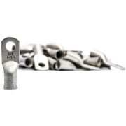 LUG #1/4, 4 GA TIN PLATED COPPER 25/BAG, UL