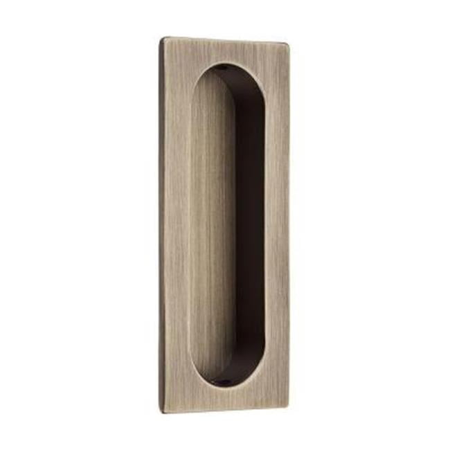 Baldwin Reserve 9Br7013006 Flush Pull Antique Brass Finish Walmart