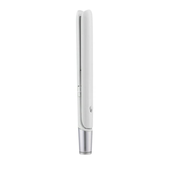 Pisexur Belleza Maquillaje Mini rizador de pelo de doble propósito, portátil, recargable por USB, 2 en 1, de cerámicapara mujeres y hombres