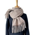 thumbnail image 2 of CHEGUTA Scarf for Women Winter Scarf,Women's Fall Winter Classic Tassel Plaid Warm Soft Chunky Large Blanket Wrap Shawl Scarves, 2 of 4