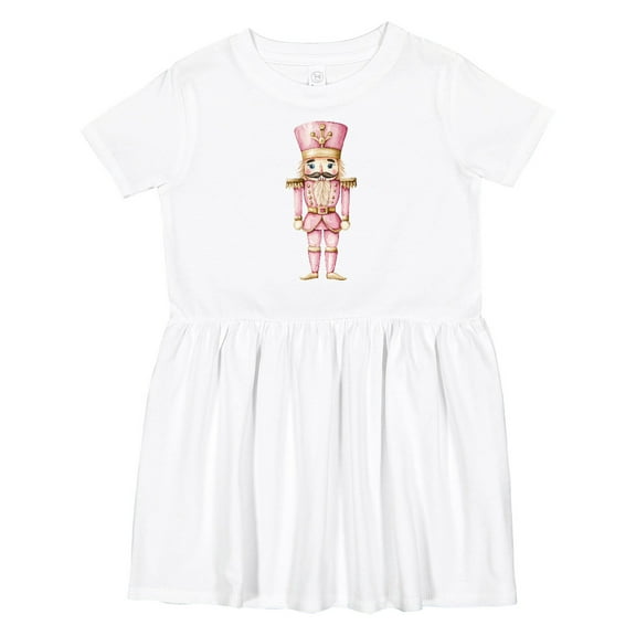 Inktastic Nutcracker in Pink Girls Toddler Dress