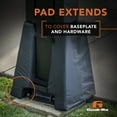 Goalrilla Deluxe Weatherproof Basketball Pole Pad for Ultimate
