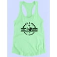 thumbnail image 3 of Make A Wish Change Racerback Tank Women -Image by Shutterstock, Female XX-Large, 3 of 4