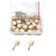 thumbnail image 1 of Matsuzay Colgadores para cuadros, ganchos para marco de fotos colgantes de cabezas para uñas, alfileres para espejo de pintura, decoraciones bonitas Artesanía Type1 Cilindro de 25 piezas Matsuzay HA012163-02, 1 of 6