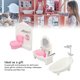 thumbnail image 3 of Juego De Baño Para Casa De Muñecas, Juego De Muebles De Baño De Casa De Muñecas De Plástico, Limpiador Facial, Ducha, Pasta De Dientes Para Accesorios De Muebles, 3 of 7