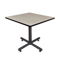 Regency 36 in. Square X-Base Breakroom Table- Maple