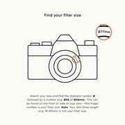 Urth 77mm Circular Polarizing Lens Filter Plus+